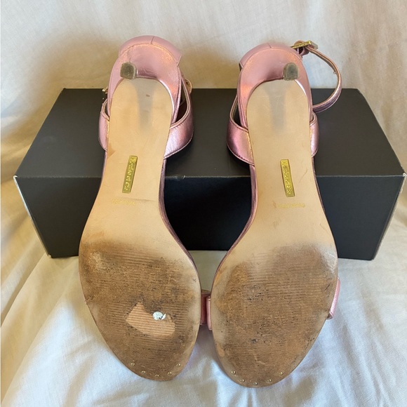 Louise et Cie Pink Strappy Heels - Picture 3 of 3